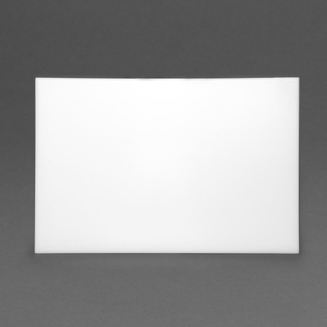 Planche à découper standard haute densité Hygiplas blanche - Hygiplas - J016