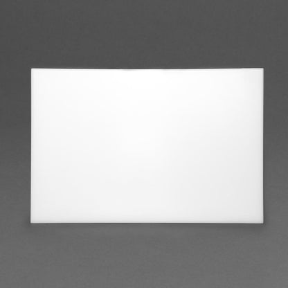 Planche à découper standard haute densité Hygiplas blanche - Hygiplas - J016