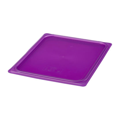 Couvercle hermétique en polypropylène GN 1/2 Cambro Safetrak IML violet - Cambro - JN526