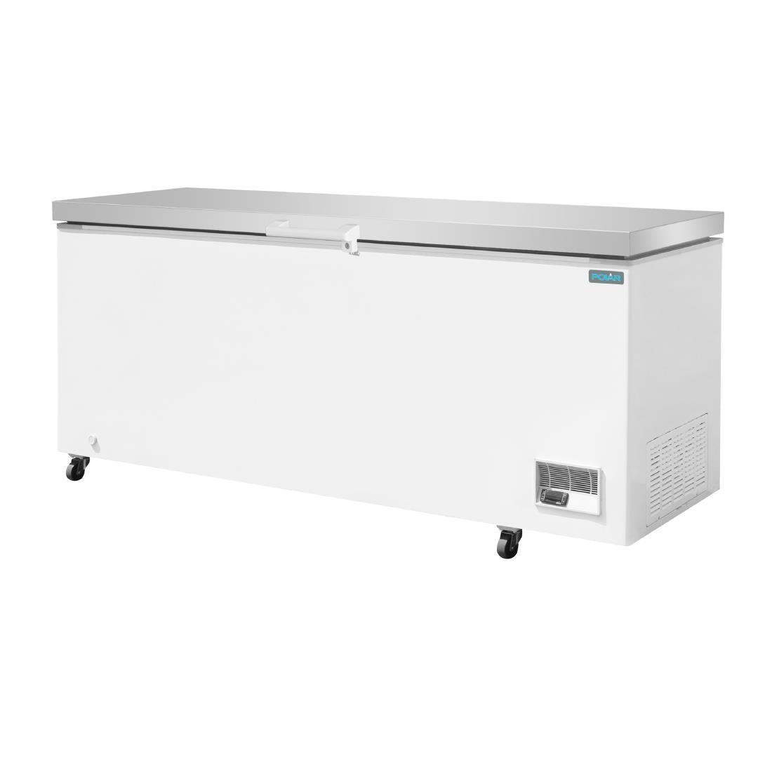 Congélateur coffre avec couvercle inox Polar Série G 581L - Polar - GP898