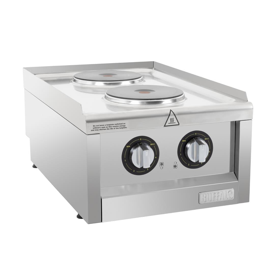 Table de cuisson électrique 2 feux Buffalo Série 600 - Buffalo - CU472