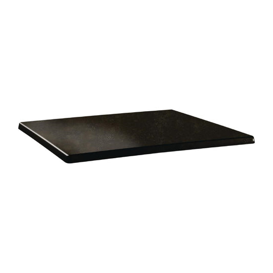Plateau de table rectangulaire Topalit Classic Line 110x70cm cyprus metal - Topalit - DR941