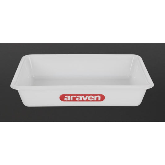 Bac alimentaire peu profond Araven transparent 300mm - Araven - J208