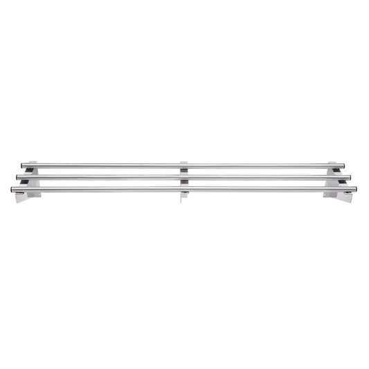 Etagère murale tubulaire Vogue acier inoxydable 1500mm - Vogue - CD552