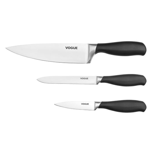 Ensemble de 3 couteaux Vogue Prep Like A Pro - Vogue - SA613