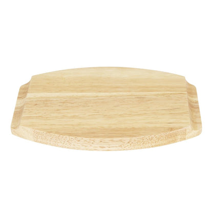 Planche en hévéa pour plat ovale en fonte Olympia 260x165mm pour FW817 - Olympia - FW977