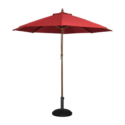 Parasol rond Bolero 3m rouge - Bolero - GL305