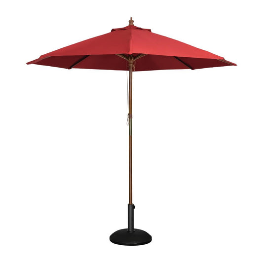 Parasol rond Bolero 3m rouge - Bolero - GL305