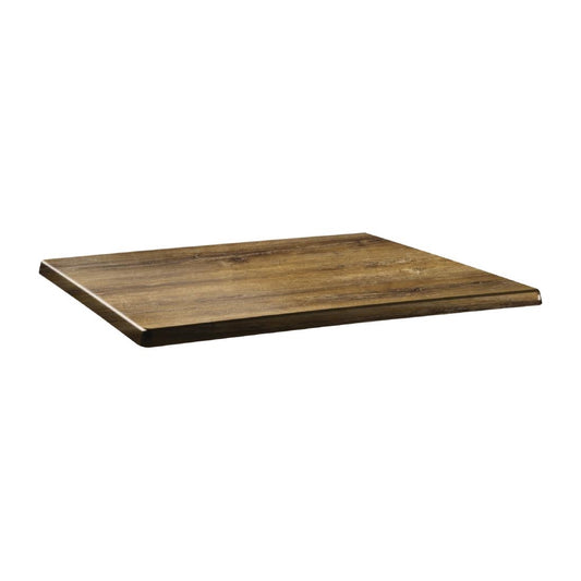 Plateau de table rectangulaire Topalit Classic Line 120x80cm atacama cherry - Topalit - DR934