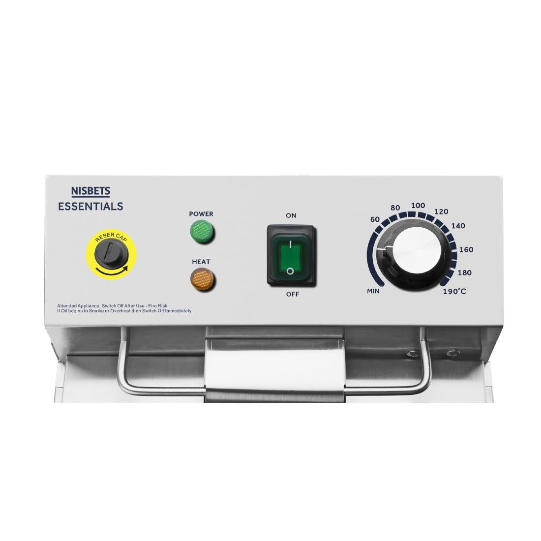 Friteuse électrique simple Nisbets Essentials 5L - Nisbets Essentials - CT956