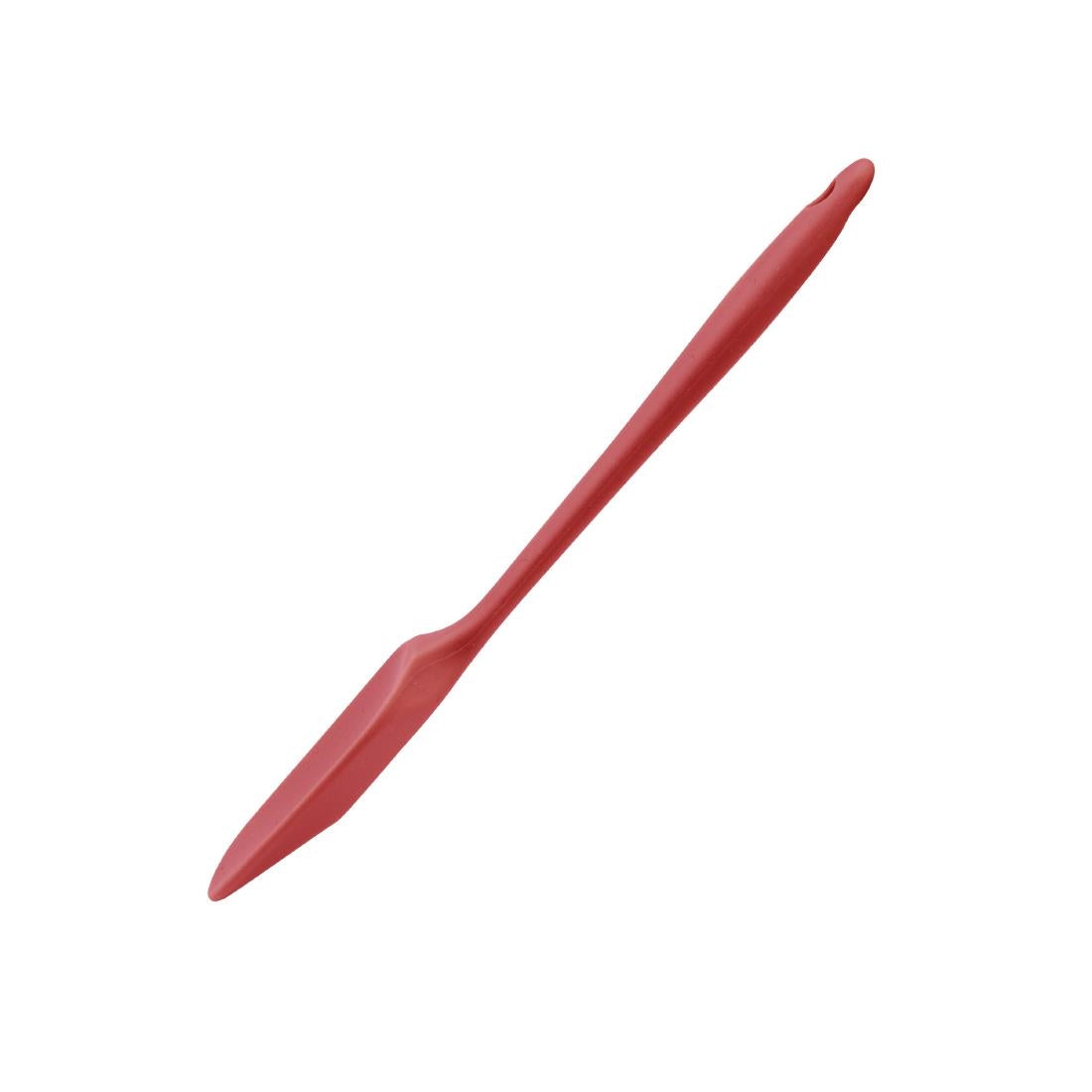 Spatule et cuillère rouge en silicone 280mm - Vogue - GL352