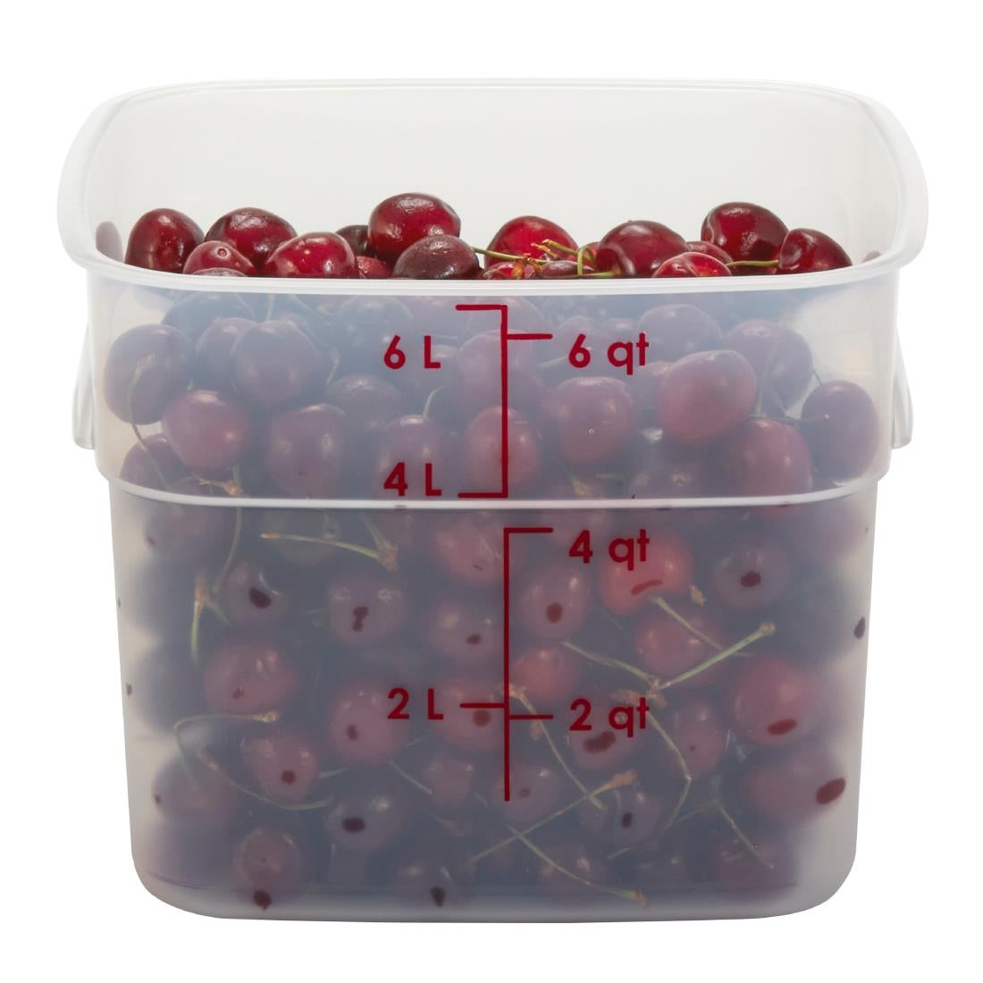 Boîte en polypropylène Cambro FreshPro CamSquare 5,7 L - Cambro - JM722