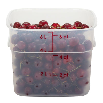 Boîte en polypropylène Cambro FreshPro CamSquare 5,7 L - Cambro - JM722