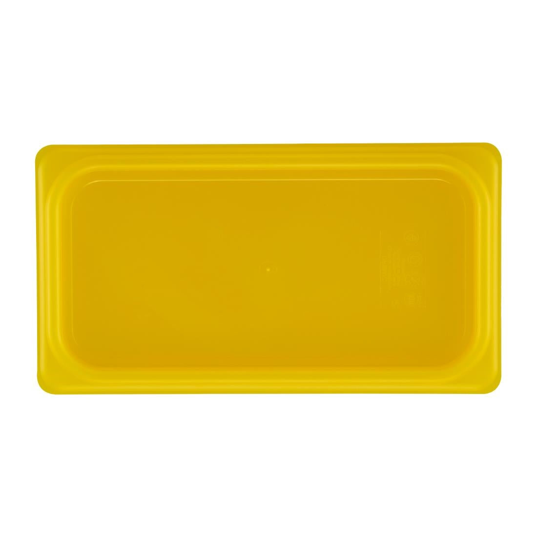 Couvercle hermétique en polypropylène GN 1/3 Cambro Safetrak IML jaune - Cambro - JN533