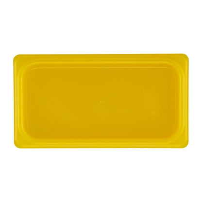 Couvercle hermétique en polypropylène GN 1/3 Cambro Safetrak IML jaune - Cambro - JN533