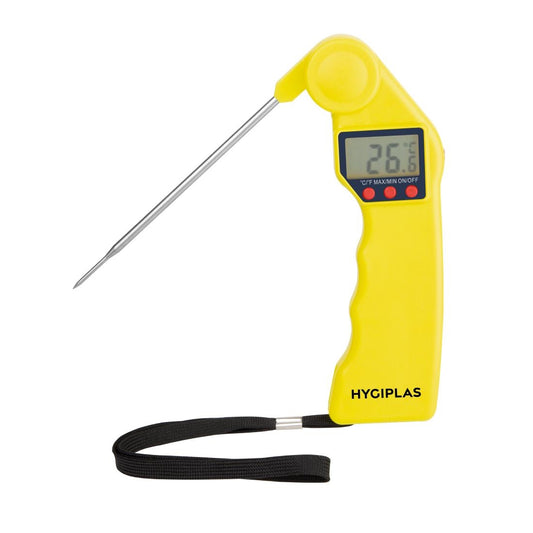 Thermomètre Hygiplas Easytemp jaune - Hygiplas - CF912