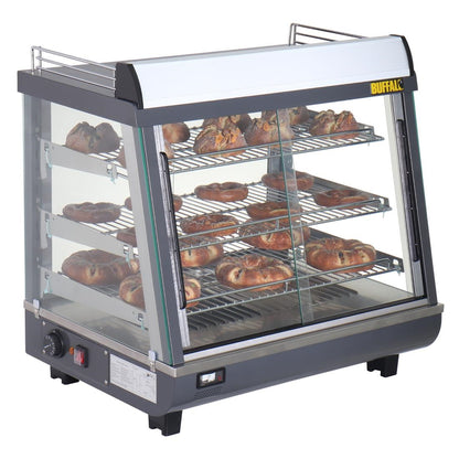 Vitrine chauffante portes avant et arriere Buffalo 96L - Buffalo - HW927