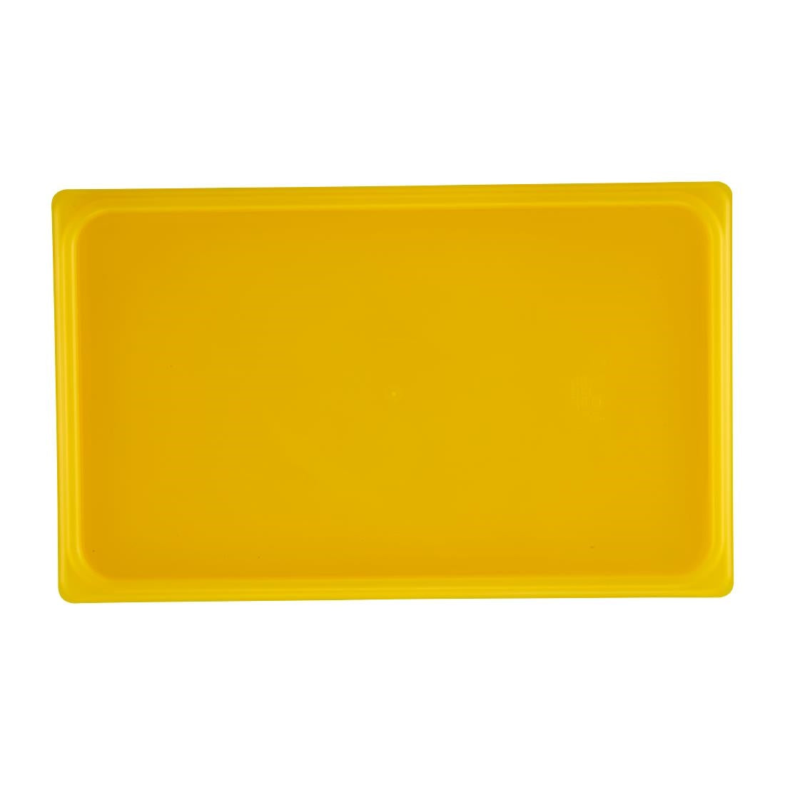 Couvercle hermétique en polypropylène GN 1/1 Cambro Safetrak IML jaune - Cambro - JN521