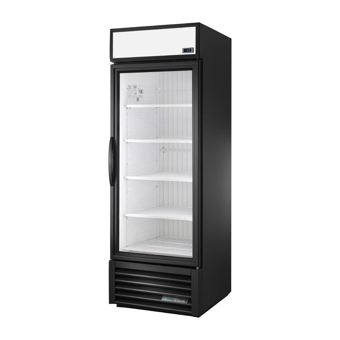 Vitrine positive libre service 1 porte coulissante True GDM-23-HC-TSL01 BLK - TRUE - CX781