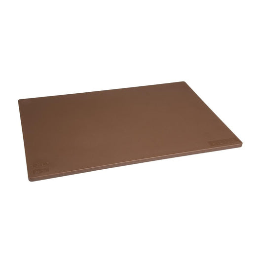 Planche à découper antibactérienne basse densité Hygiplas marron - Hygiplas - HC857