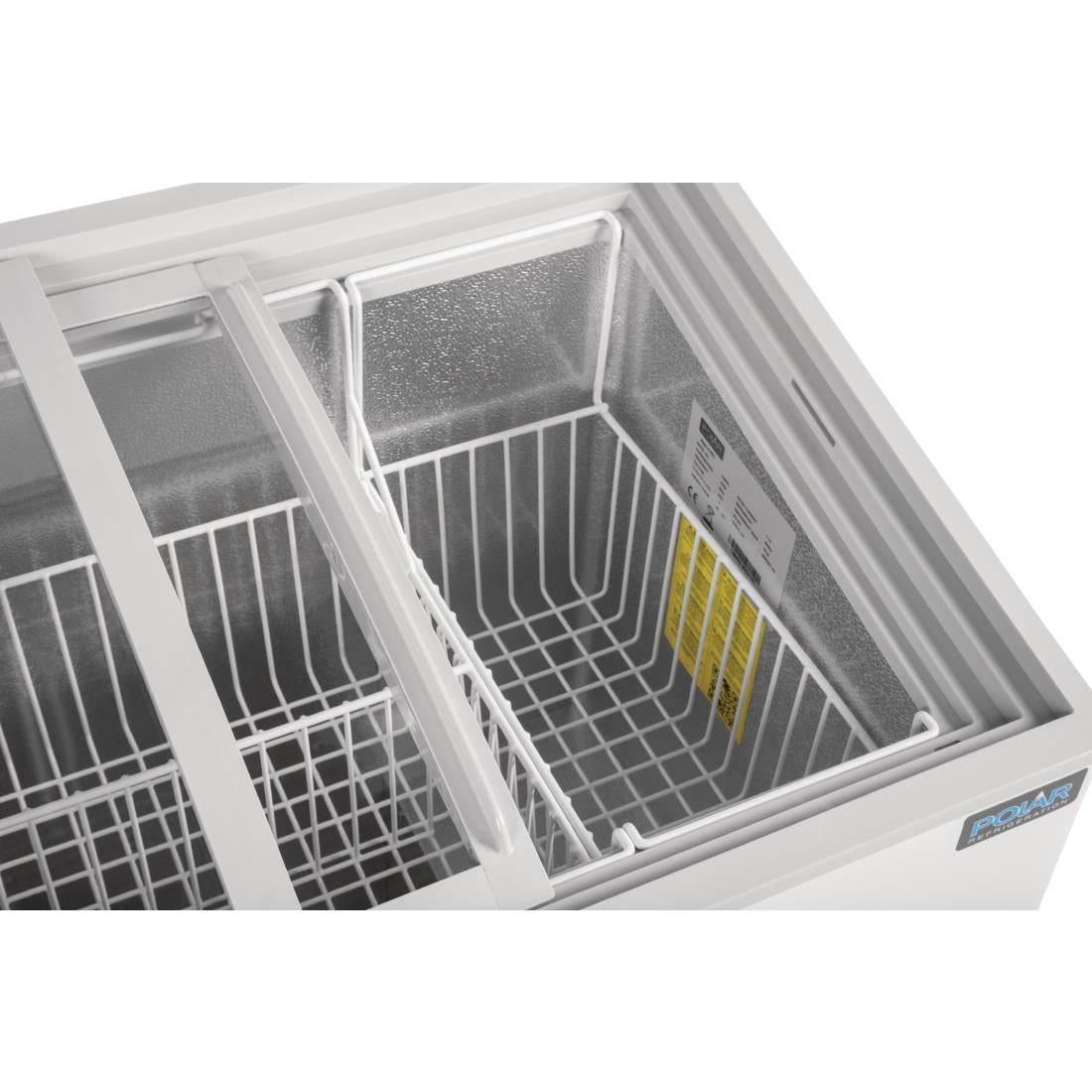 Congélateur coffre vitré Polar Série G 200L - Polar - GM498