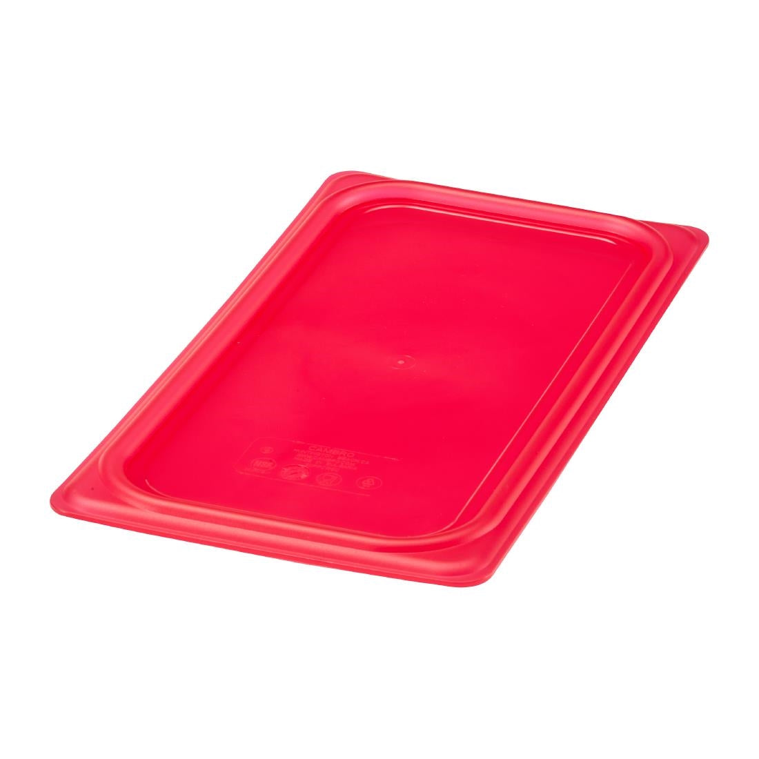 Couvercle hermétique en polypropylène GN 1/3 Cambro Safetrak IML rouge - Cambro - JN536