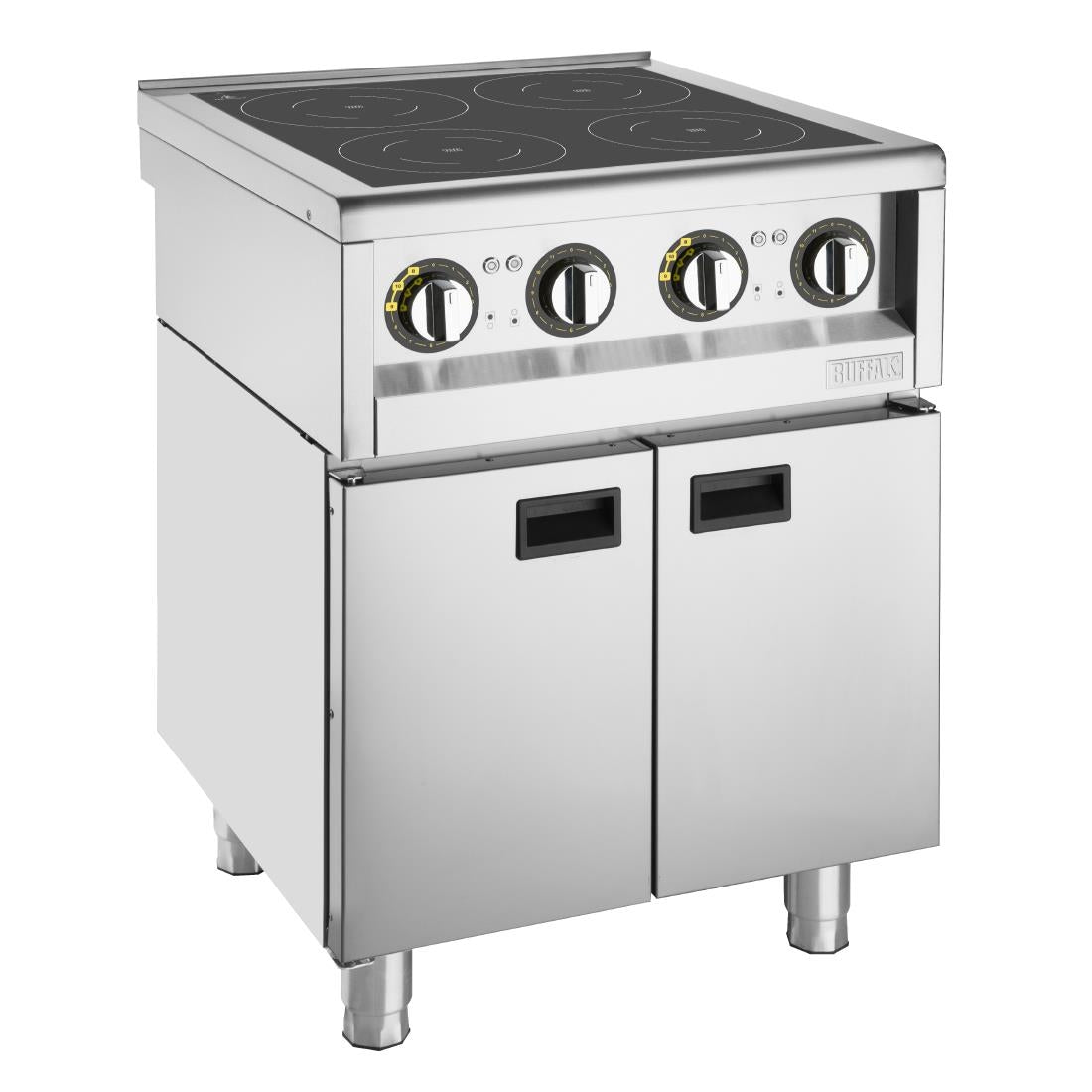 Plaque de cuisson à induction Buffalo Série 600 4 zones 2 x 3 kW - Buffalo - FU219