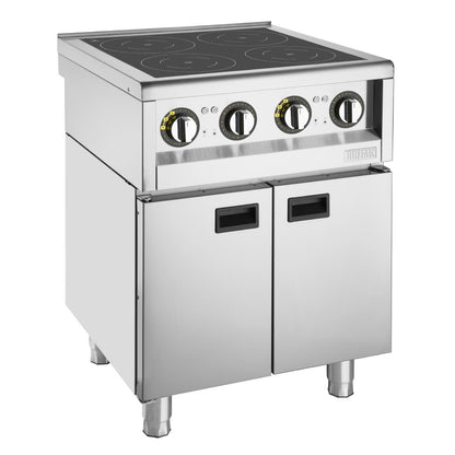 Plaque de cuisson à induction Buffalo Série 600 4 zones 2 x 3 kW - Buffalo - FU219