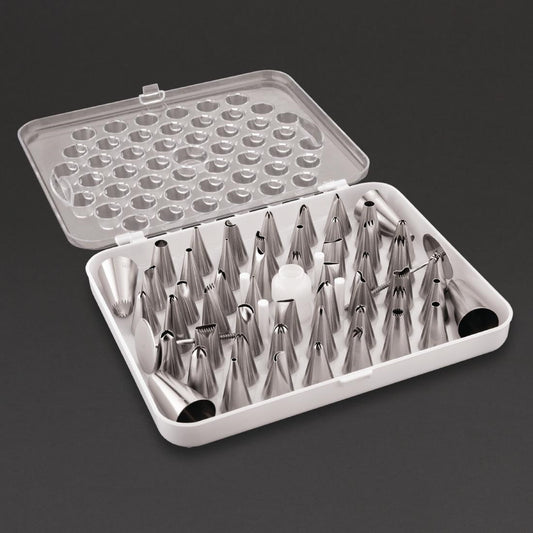 Boîte de 52 douilles pâtissières assorties Vogue - Vogue - CP106