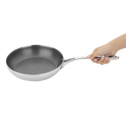 Sauteuse en inox avec revêtement Tri-Shield Vogue 24cm - Vogue - GP188