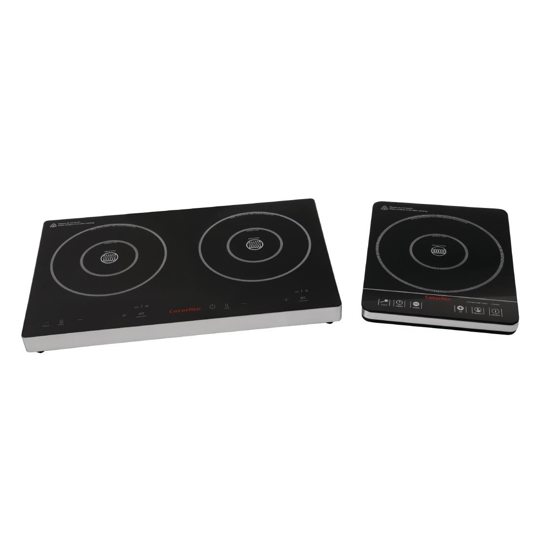 Double plaque de cuisson induction à commande tactile Caterlite 3 kW - Caterlite - DF824
