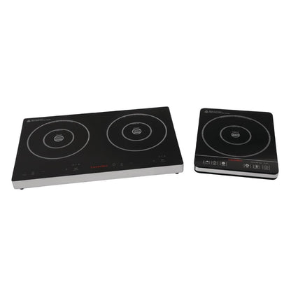 Double plaque de cuisson induction à commande tactile Caterlite 3 kW - Caterlite - DF824