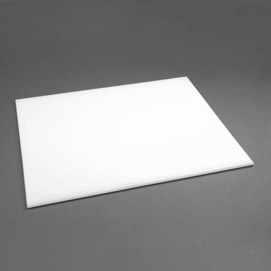 Grande planche à découper haute densité Hygiplas blanche - Hygiplas - J017