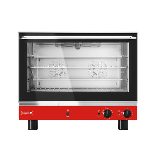 Four pâtissier à convection 4 niveaux avec humidificateur Gastro M porte abattante 400V - Gastro M - GR203