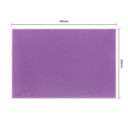 Planche à découper haute densité Hygiplas violette 450x300x25mm - Hygiplas - FX102