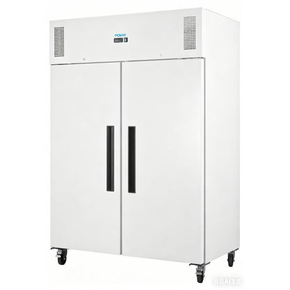 Armoire réfrigérée positive blanche Polar série G 2 portes 1 152L - Polar - PG042