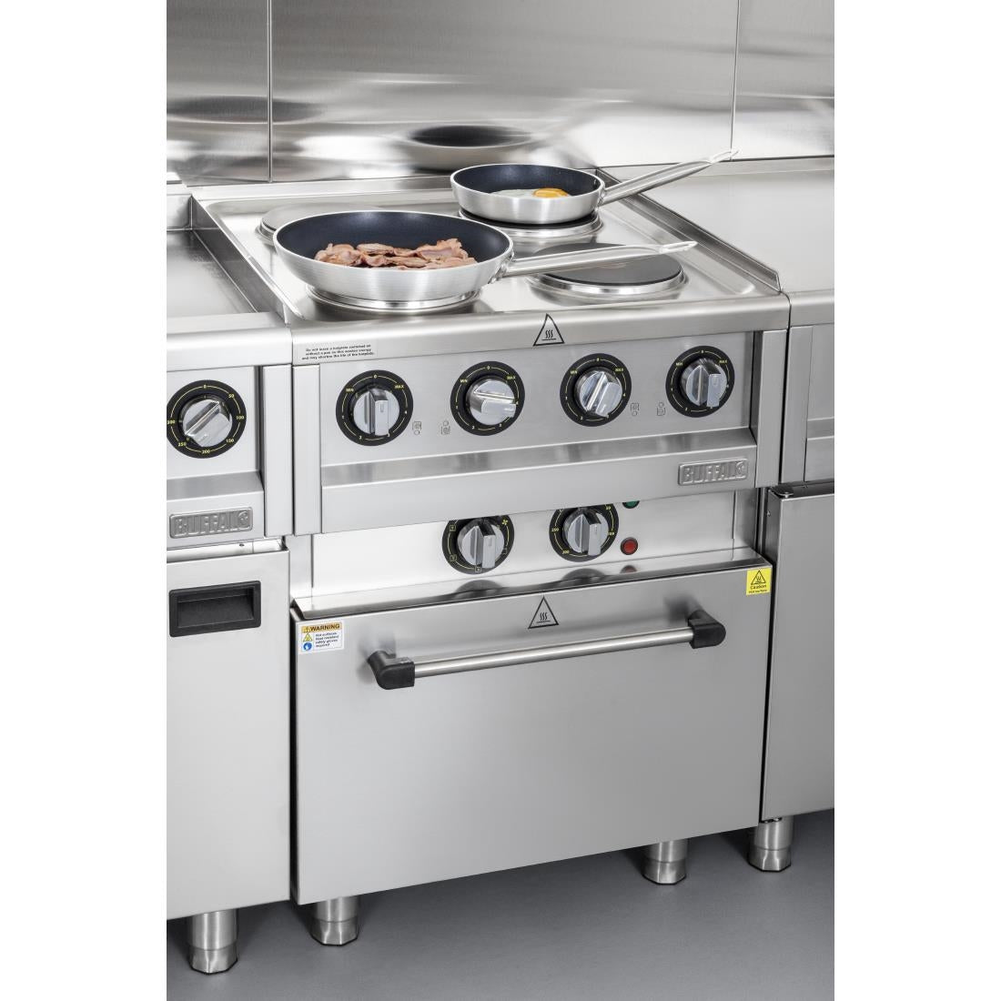 Table de cuisson électrique 4 feux Buffalo Série 600 - Buffalo - CU471