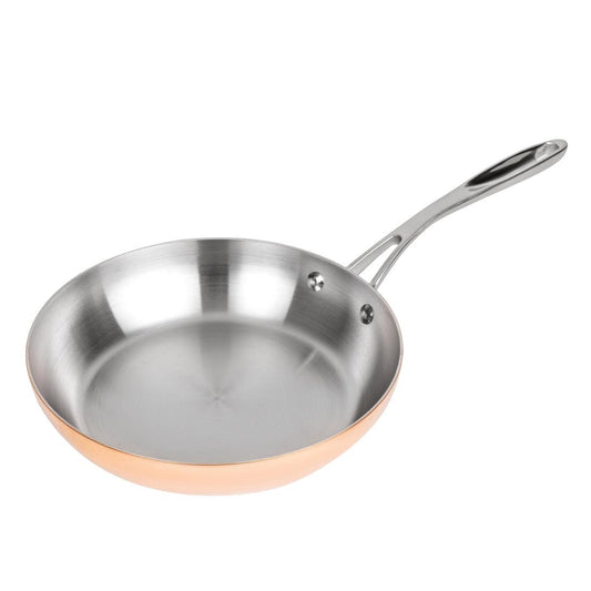 Poêle en cuivre 3 couches induction Vogue 240mm - Vogue - CM679