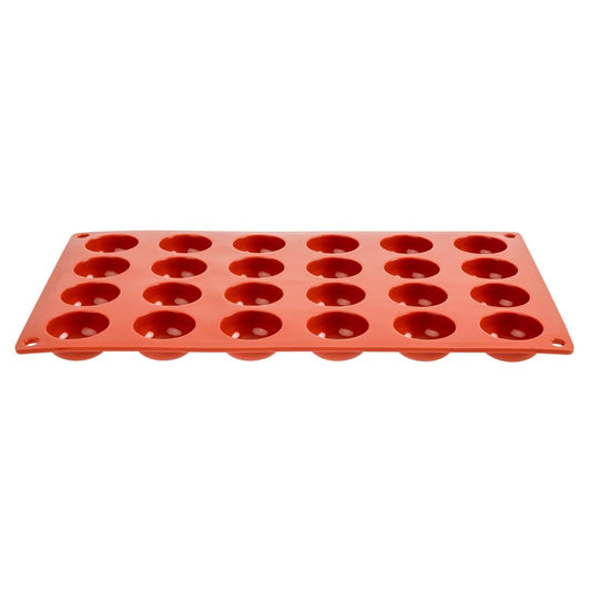 Plaque 24 pomponnettes en silicone Pavoni Formaflex - Pavoni - N940