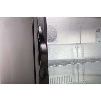 Arrière-bar une porte pivotante Polar Série G noir 128L - Polar - GL011