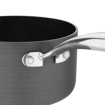 Casserole antiadhésive en aluminium anodisé Vogue 200mm - Vogue - CP763