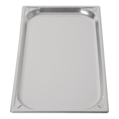 Bac inox 18/10 GN 1/1 professionnel Vogue 20mm - Vogue - DW431
