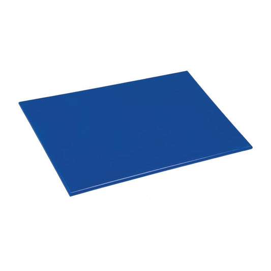 Planche à découper antibactérienne basse densité Hygiplas bleu - Hygiplas - HC856
