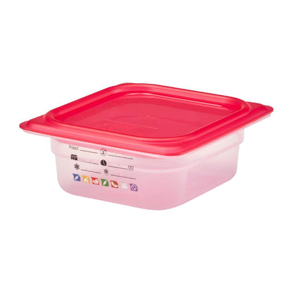 Bac en polypropylène Cambro Safetrak IML GN 1/6 65mm - Cambro - JN515