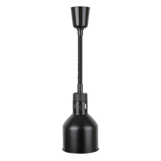 Lampe chauffante rétractable Buffalo finition noir mat - Buffalo - DR759