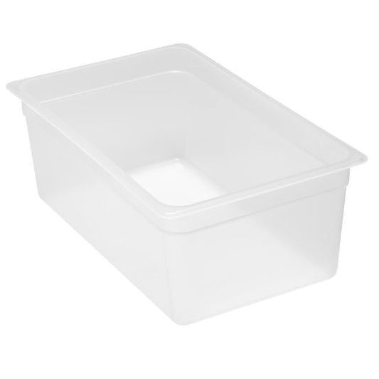 Bac en polypropylène translucide Cambro GN 1/1 profondeur 200mm - Cambro - FB844