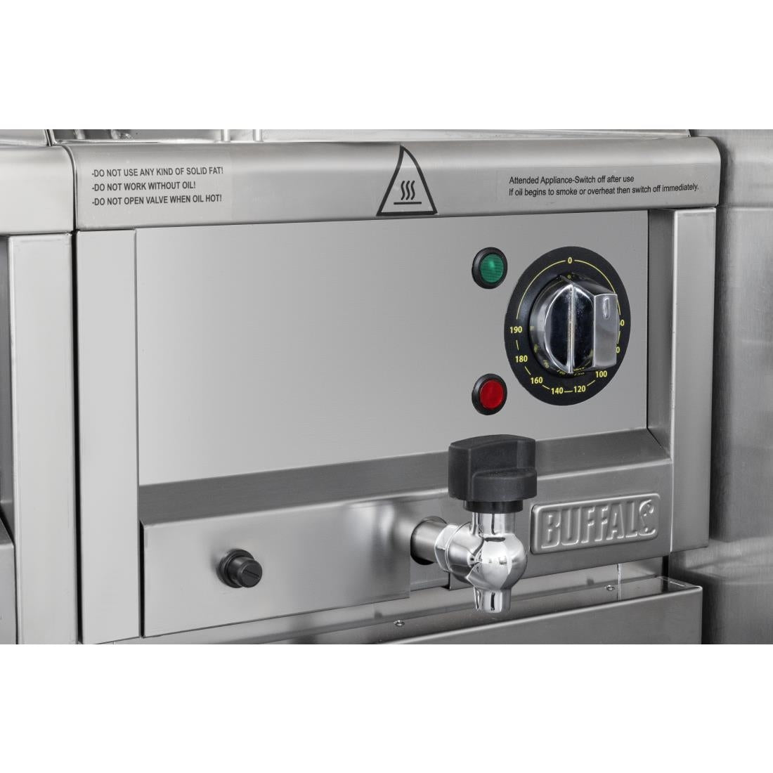 Friteuse électrique simple Buffalo Série 600 8L - Buffalo - CU476