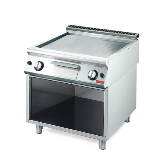 Plancha gaz plaque lisse GM70/80 FTGS Gastro M 700 - Gastro M - GN096