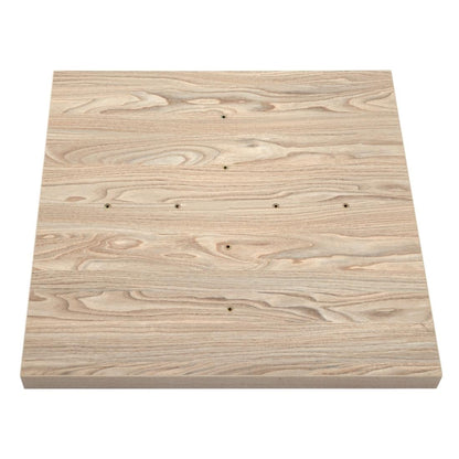 Plateau de table carré Bolero 700mm effet bois clair - Bolero - GR331