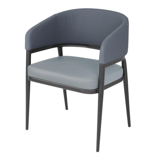 Fauteuils d'intérieur Bolero Meridian bleus (lot de 2) - Bolero - FU521